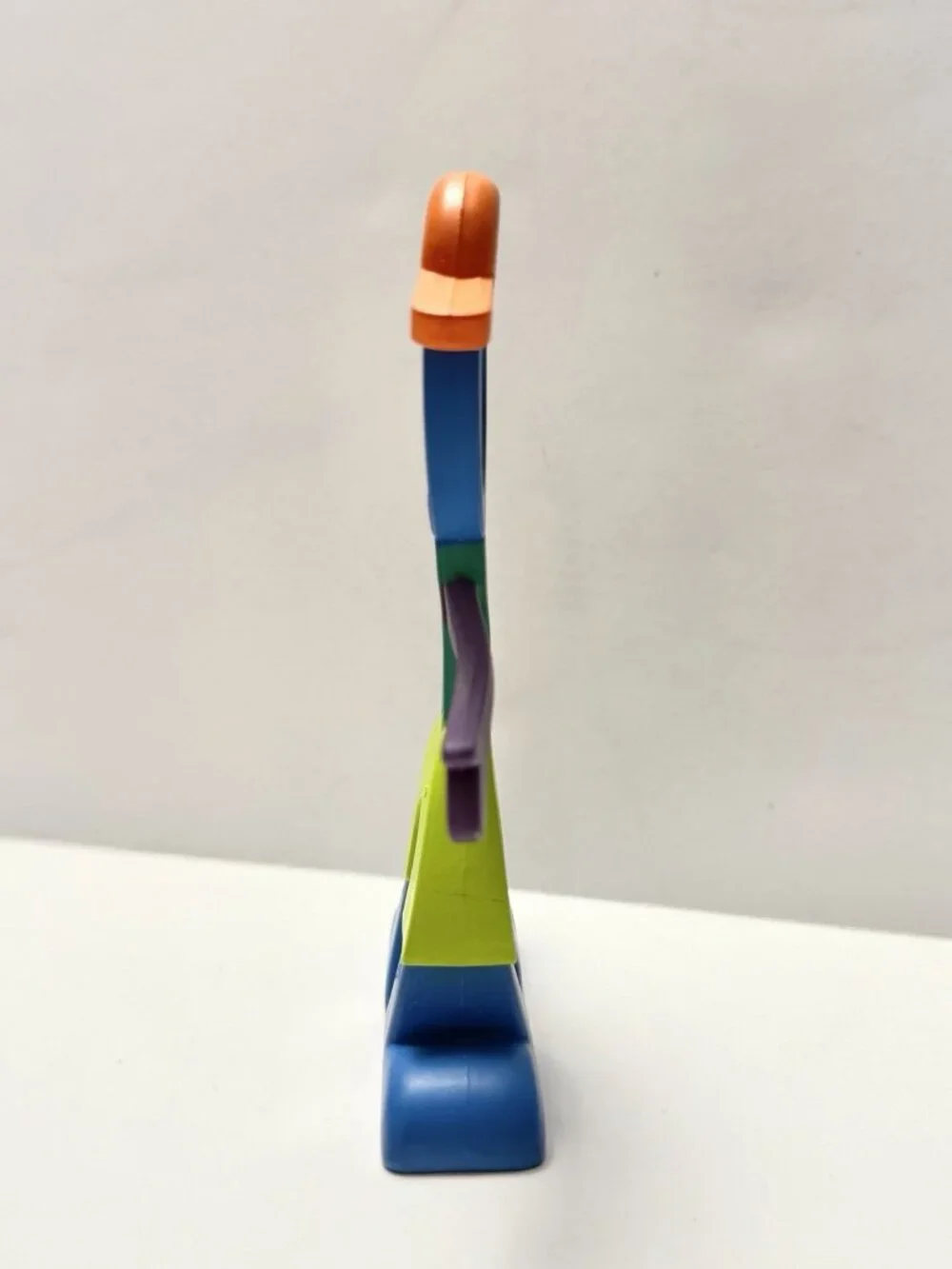 CBS Designs 1999 Vintage Flexo Buddies Man Boy Photo Frame Bendable Figure 90's